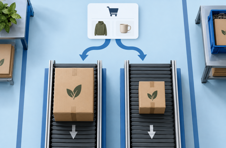 One Order, Two Parcels: Keep Branded Packaging Clear in Split Shipments