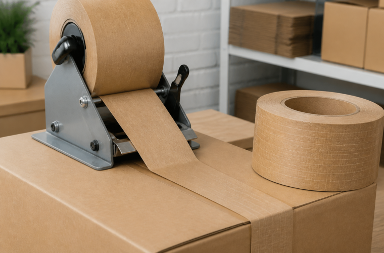 Gummed paper tape and water-activated tape terminology comparison